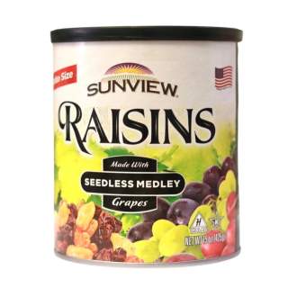 Nho Khô Mỹ Thập Cẩm Không Hạt Sunview Raisins 425g, Hàng Nhập Khẩu Chính Hãng