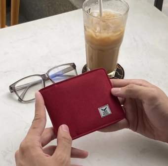 Ví vải canvas trượt nước cao cấp V013