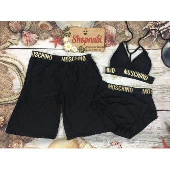 Set bơi cặp moschino