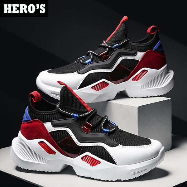 Giày nam thể thao sneaker ANH CƯỜNG trắng đẹp cổ cao cho học sinh đi học đi làm cao cấp Mã SRN