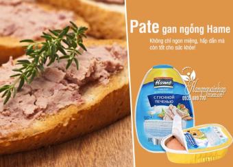 Pate Hame Gan Ngỗng ( Nhập Khẩu Nga ) 105g Ngon Mê Ly Ăn Là Mê