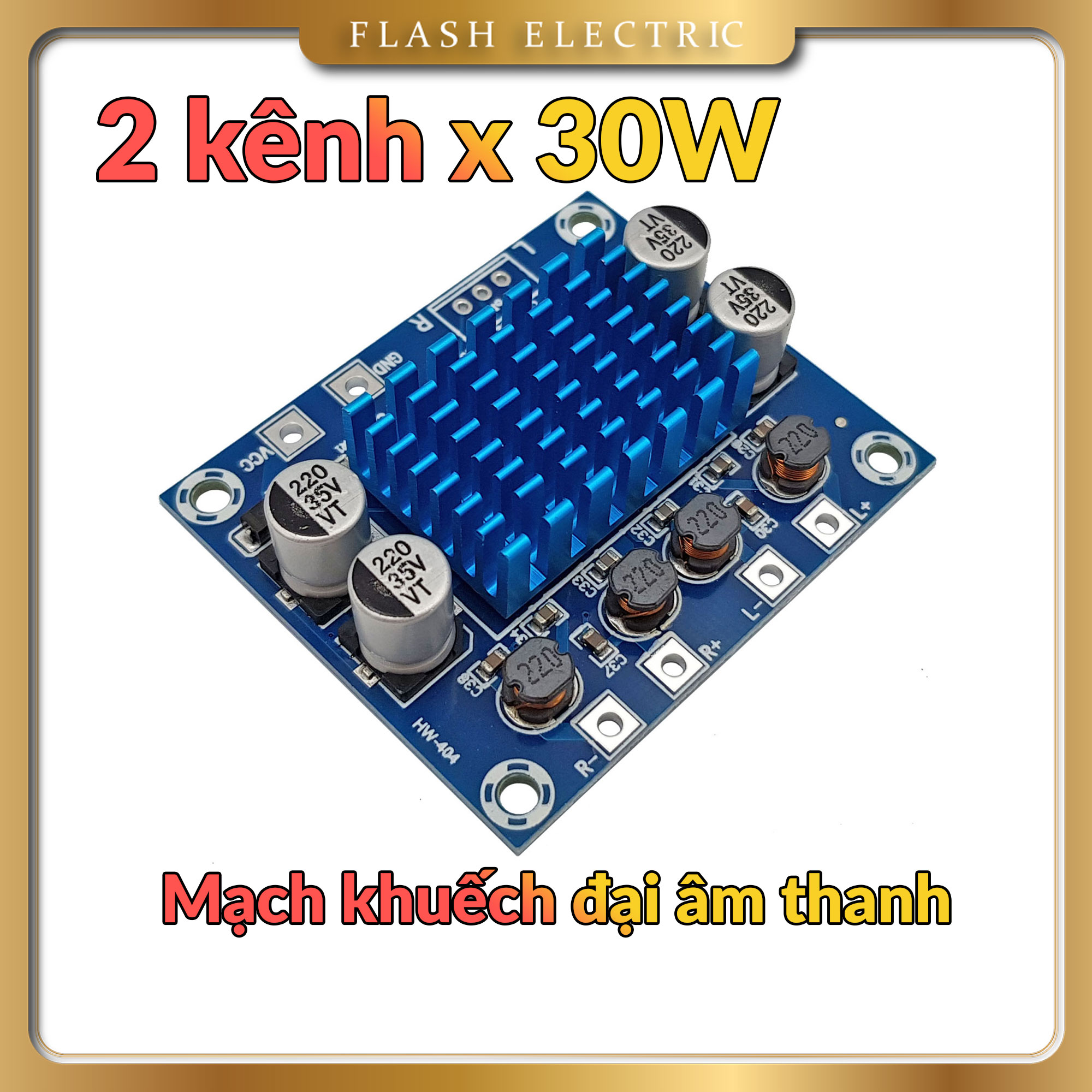 Mạch khuếch đại âm thanh xh-a232 2 kênh x 30w