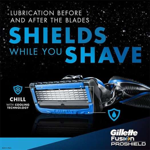 Lưỡi cạo râu Gillette Fusion 5+1 Proshield Nhật Bản - [Nhật Bản]