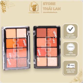 Bảng Phấn Mắt 12 Ô + 3 Ô Phấn Má Hồng Odbo #2 Mini Eyeshadow & Blush