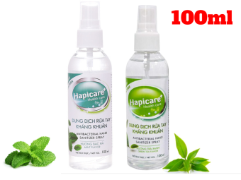 Dung Dịch Rửa Tay Kháng khuẩn Hapicare Ngăn Ngừa Dịch Bệnh 100ml