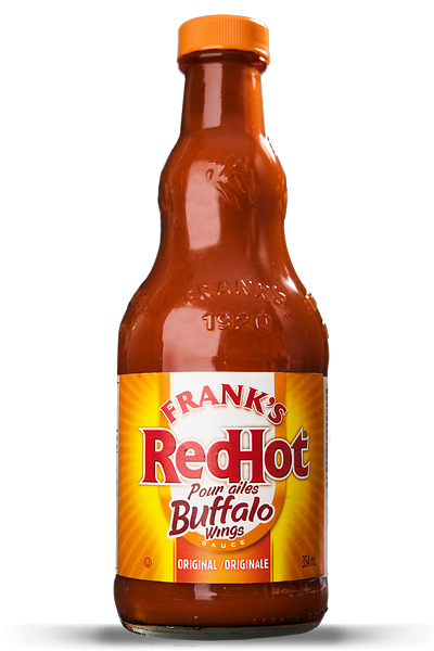 Sốt Ớt Cay Frank s RedHot Buffalo Wings Hot Sauce, Chai 354 mL 12 Fl. Oz.