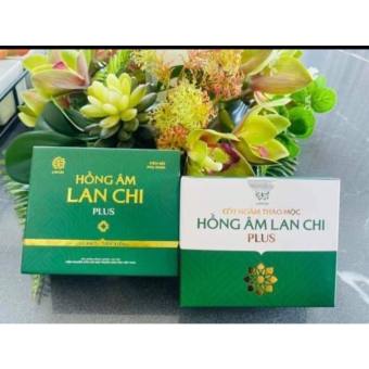 Kén đặt phụ khoa Lan Chi Plus  hộp 12 kén  tặng kèm hôp cốt ngâm xông mẫu mới chính hãng