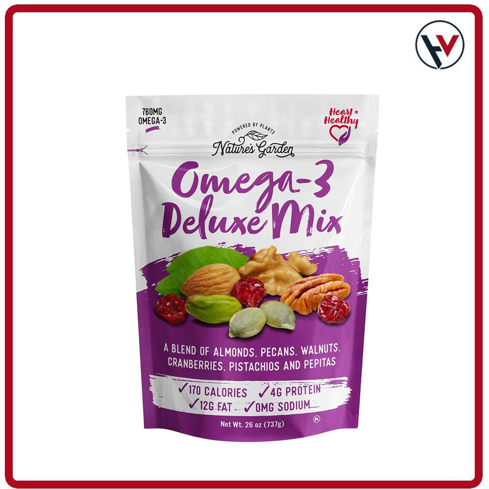Hạt tổng hợp omega-3 deluxe mix 737g