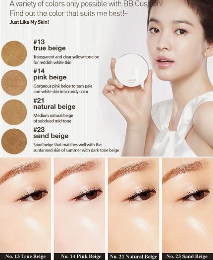 Phấn Nước Dưỡng Trắng chống nắng Laneige BB Cushion Whitening SPF50+ PA+++ 5g