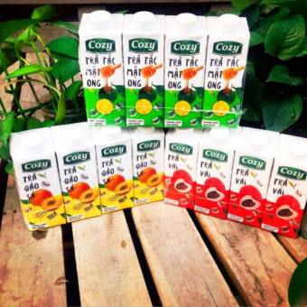 Lốc 4 Hộp Trà Cozy 225ml