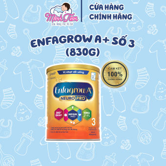 Sữa bột Enfagrow A+ NeuroPro HMO Số 3 (830g)