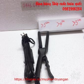 máy là duỗi tóc dạng kìm cao cấp 3cm