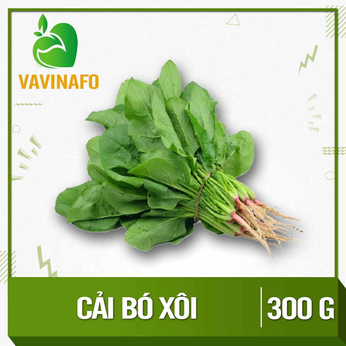 HCM - Cải bó xôi (300g) - Giao nhanh HCM