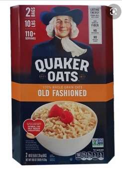 Yến mạch Quaker Oats 4.52kg (cán dẹt)