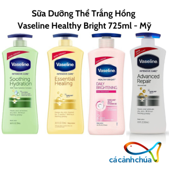 Sữa dưỡng thể trắng hồng Vaseline 725ml - Mỹ