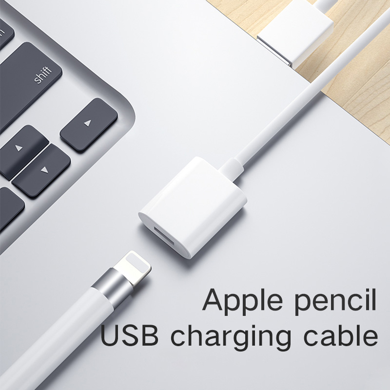 Dây cáp sạc cho ipad apple pencil bộ sạc bút cảm ứng thế hệ 1 bút cảm ứng điện dung bộ chuyển đổi sạc usb