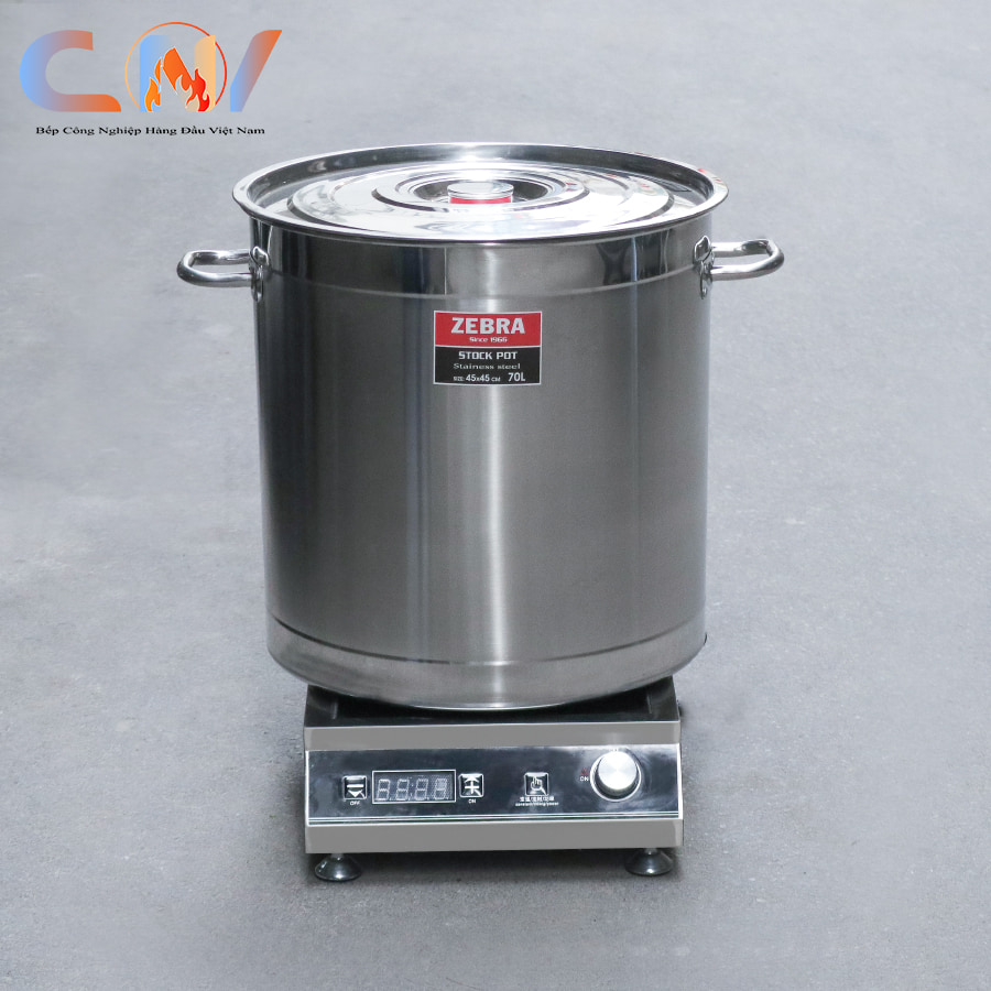 Nồi inox hầm xương 70L Zebra công nghệ Thái Lan