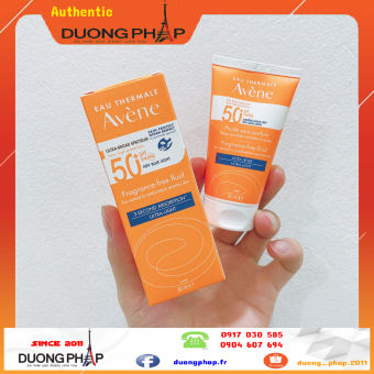 Kem chống nắng Avene Fluid 50ml mẫu mới