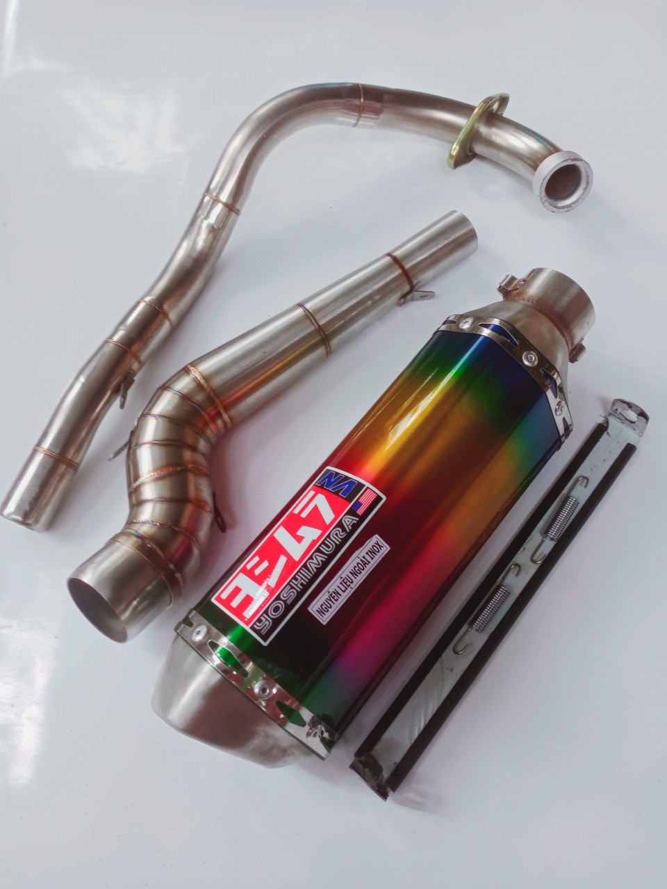 Pô Yosimura full cổ các dòng xe máy exciter 150-winner.