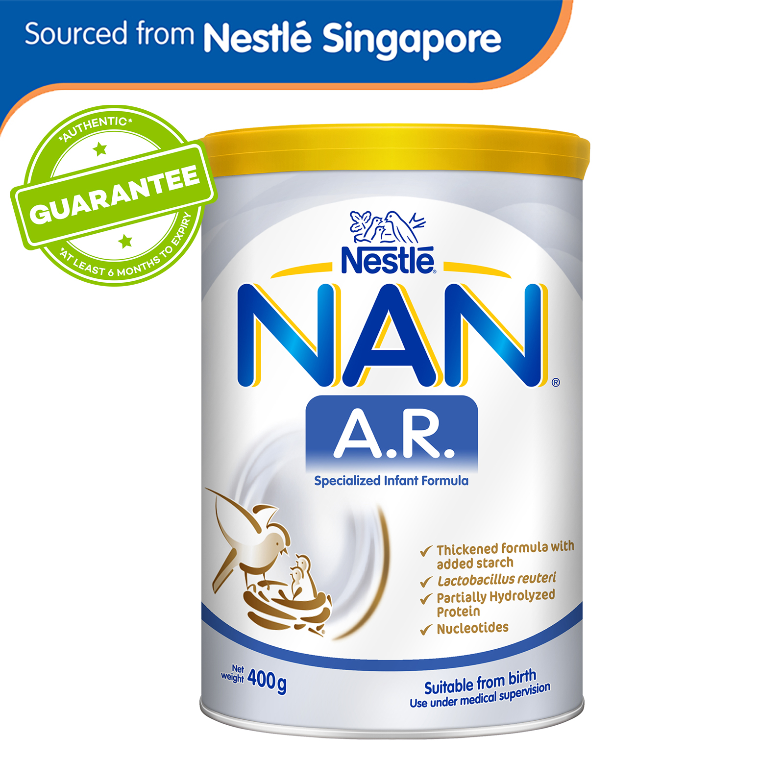 SG l Authentic] Nestle Nan Optipro 2 800g [From 6 Months onwards]