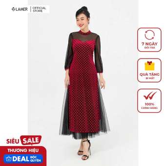 Áo dài cách tân cổ tàu, phối tay