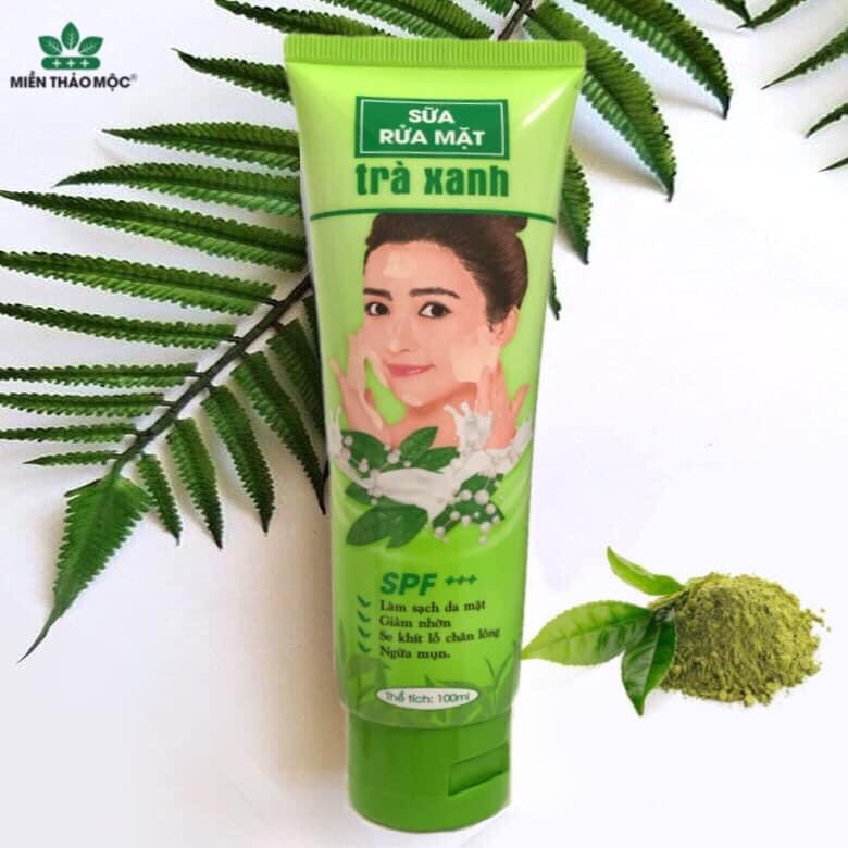 Sữa rửa mặt trà xanh - miền thảo mộc - 100ml