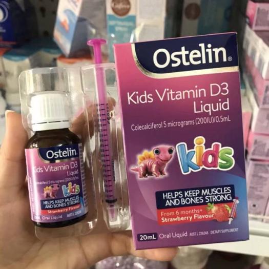 Vitamin D3 Ostelin Xi Lanh Hàng Úc