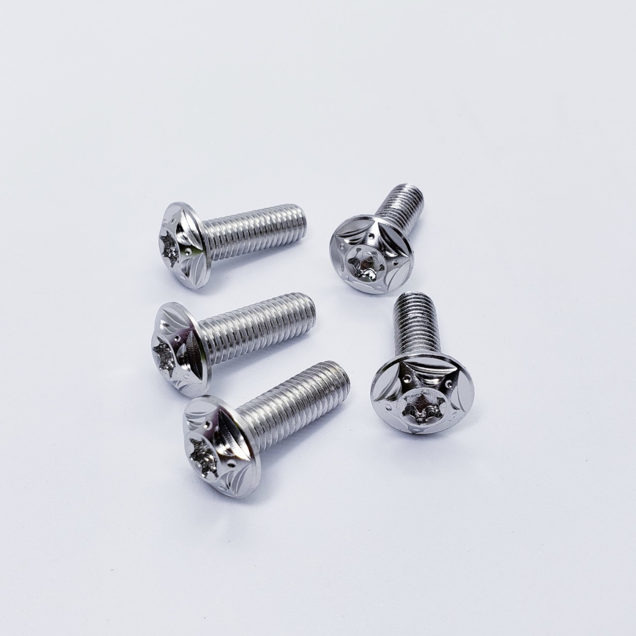 COMBO 5 ốc đĩa salaya 8ly25 100% inox 304 cao cấp gắn xe máy motor