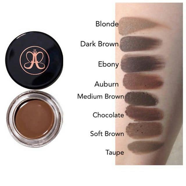 Gel Vẽ Chân Mày Anastasia Dipbrow Pomade và Cọ Anastasia Brush 7B