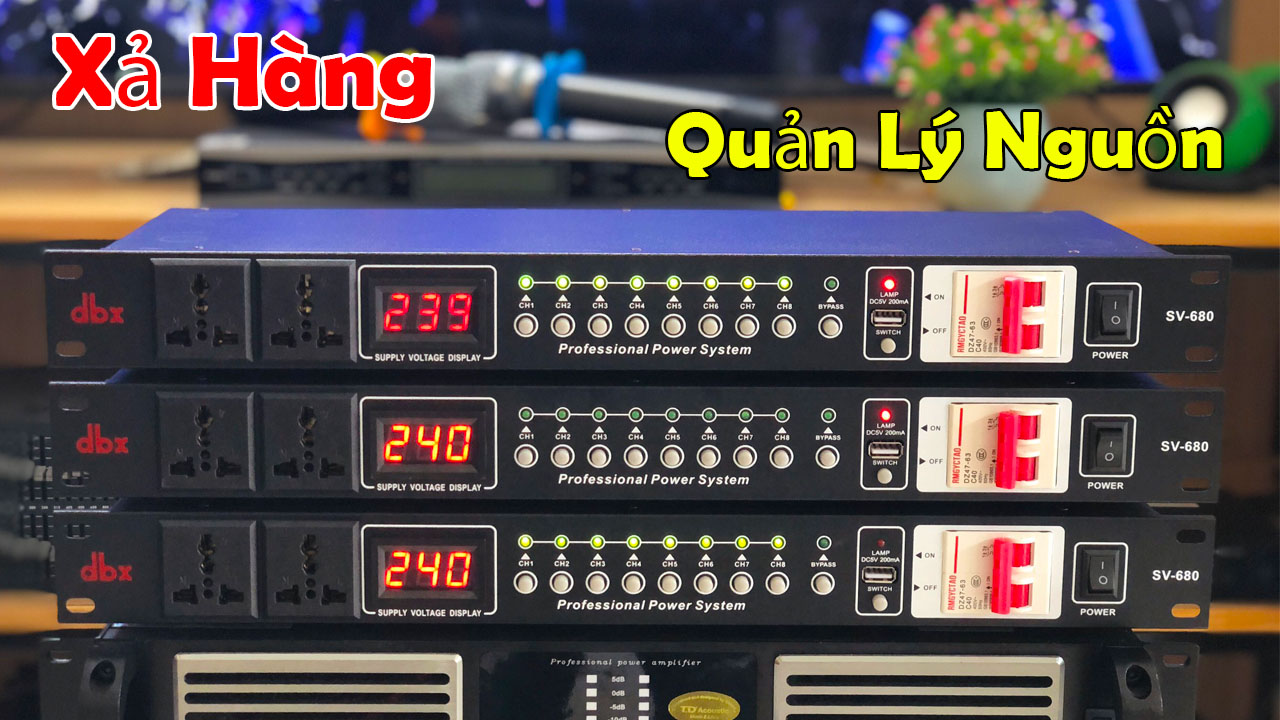 Quản lý nguồn dbx 680