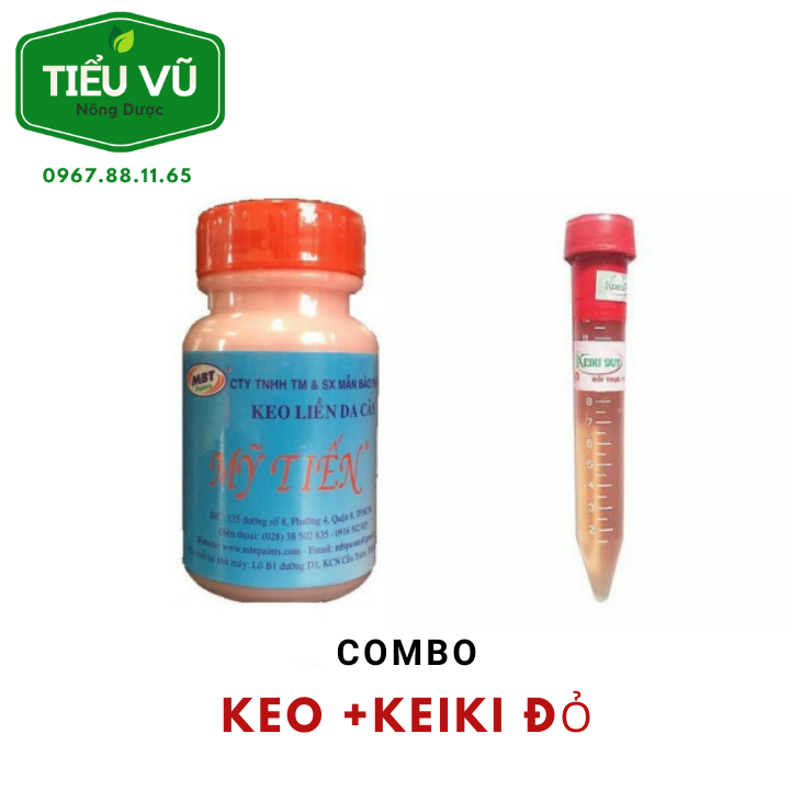 Combo Keiki Duy đỏ và keo liền sẹo cành