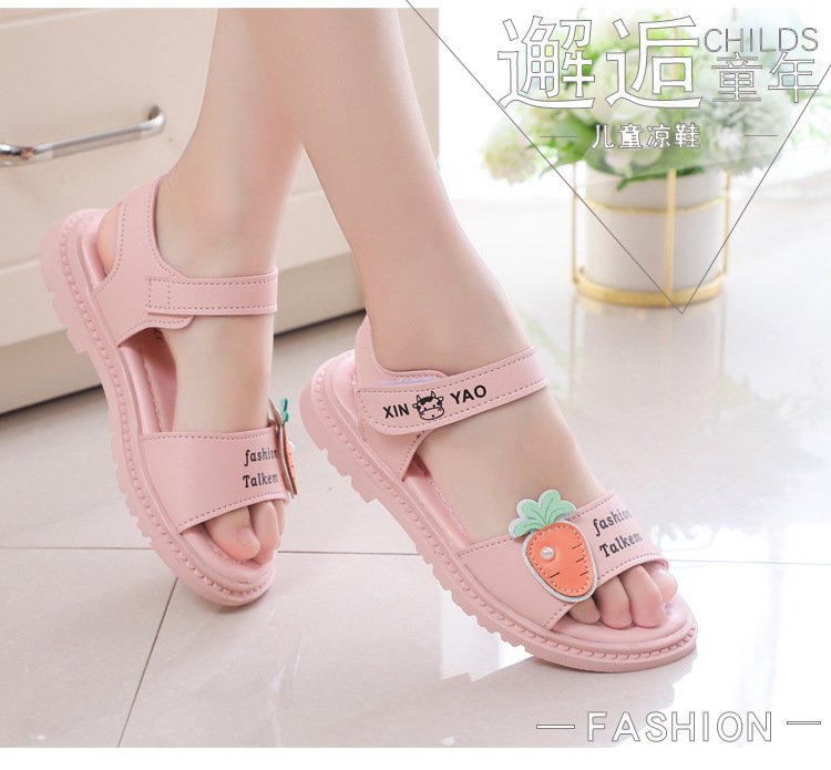 Dép Sandal bé gái 3 - 15 tuổi phong cách hàn quốc
