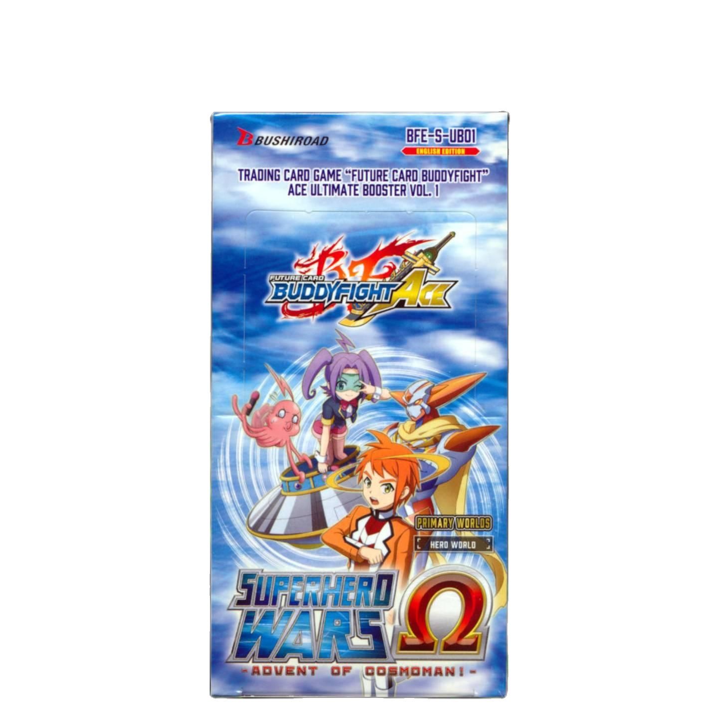 Future Card Buddyfight BFE-BT01 Dragon Chief Booster Box – English, Factory Sealed