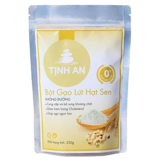 Bột Gạo Lứt Hạt Sen Tịnh An (250g)