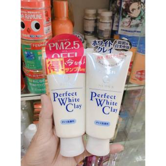 Sữa rửa mặt đất sét trắng Perfect White SENKA Nhật Bản