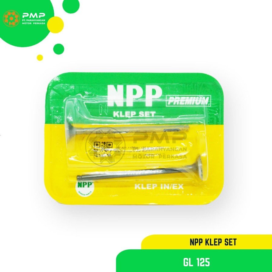 KLEP SET PAYUNG KLEP VALVE SET GL 125 NPP Harga 64,380 rupiah*Gratis Ongkir