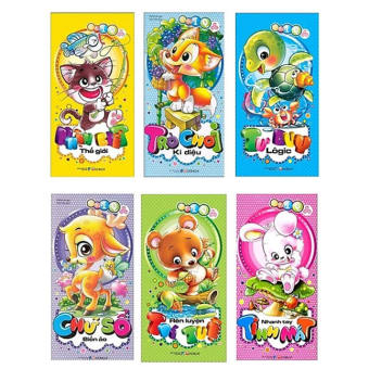 Phát Triển IQ Cho Trẻ Em -Trọn Bộ 6 Cuốn