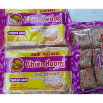 Mè Xửng dẻo 250gr Thiên Hương chính hãng Huế combo 10 gói