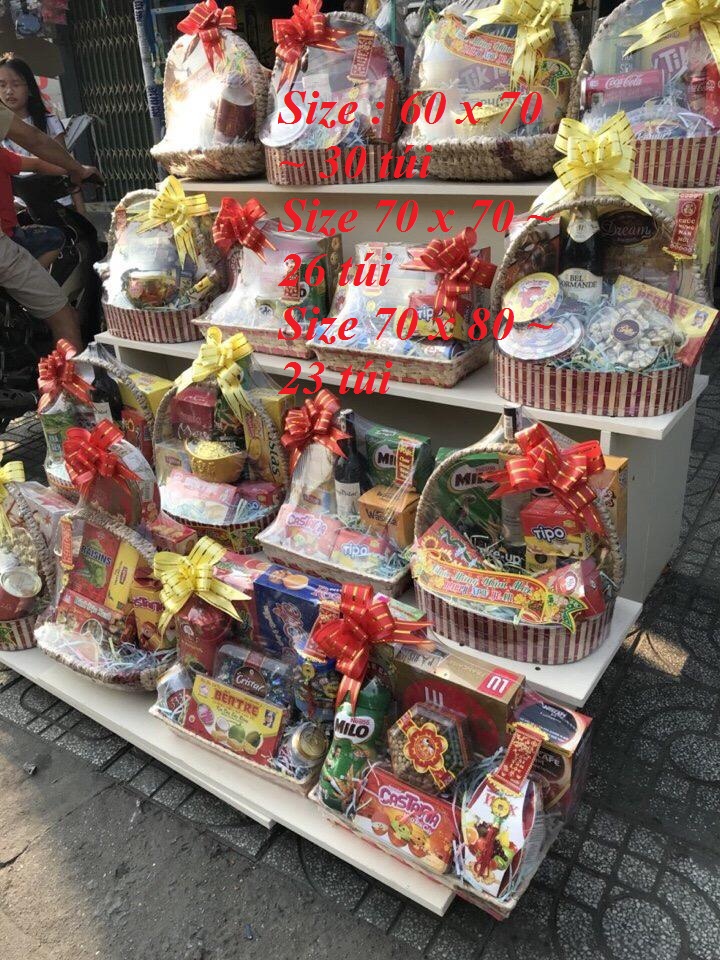[HCM]20 túi màng co size 70x80cm - màng co bọc giỏ quà