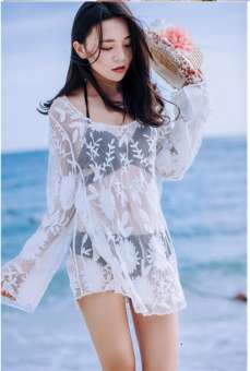 áo ren đi biển kiểu hoa, áo ren tay dài, áo choàng ren đi biển, áo lưới đi biển, áo kimono cao cấp