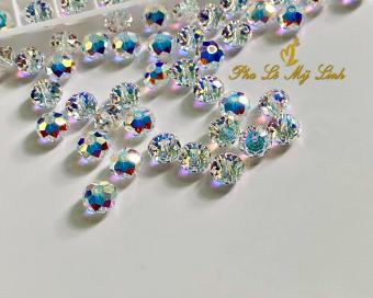 5 viên pha lê Swarovski 8mm kiểu bánh cam