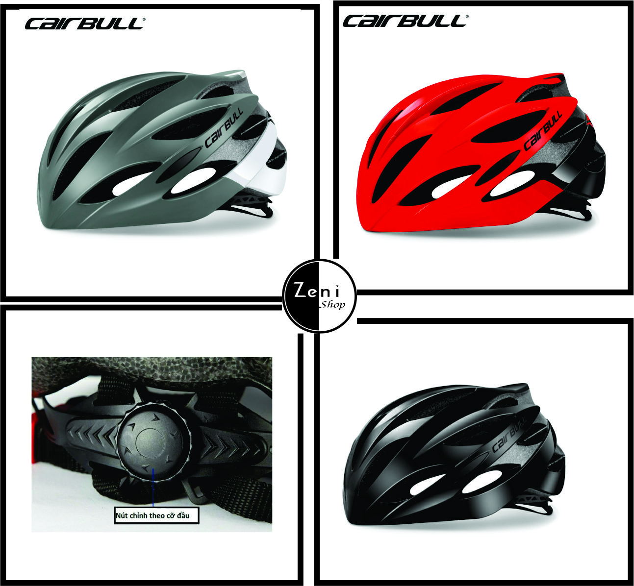 Mũ Bảo Hiểm Xe Đạp Thể Thao Chính Hãng CAIRBULL