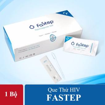 [Chuẩn 100%] Bộ xét nghiệm nhanh HIV tại nhà FASTEP từ USA dễ làm chính xác bảo mật thông tin - Que Test HIV tại nhà -1 Bộ Test