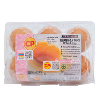 Trứng gà CP loại 2 - Khay 6 trứng