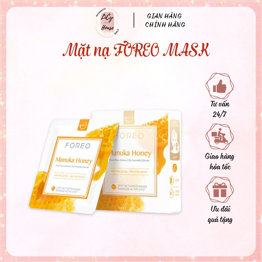Mặt nạ foreo licy house cho máy đắp mặt nạ ufo foreo giúp làn da mịn màng trắng sáng