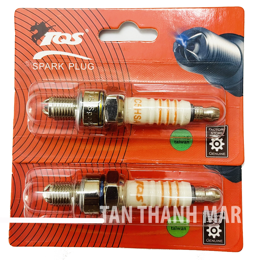 Bugi 3 chấu tqs gắng cho xe số, xe tay ga,bugi xe số, bugi tay ga,bugi.-mts