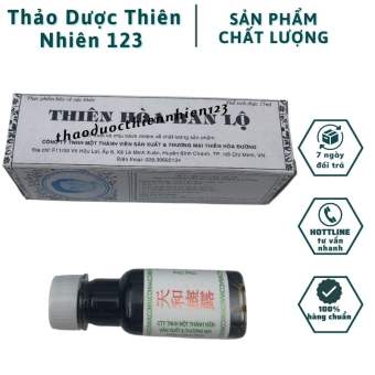 Thiên Hòa Tiêu Ban Lộ Hiệu Nai Đen 15ML Lốc 12 Hộp- Thanh Nhiệt, Giảm Rôm Sảy