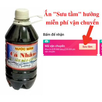 Nước mắm Chắt Cá Nhâm Cát Hải (0.5 lít)