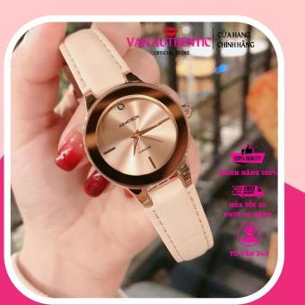 Đồng hồ Nữ Armitron 75/5410RSRGBH dây da mềm màu  kem be nữ tính