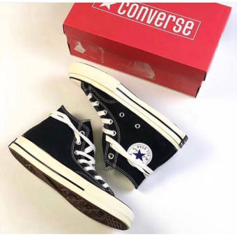 Giày Converse cao cổ 1970s màu đen, Giày thể thao nam nữ converse cao cổ đen, Giày Sneaker Unisex Converse Chuck Taylor All Star 1970s (Tặng Túi converse + tặng tất +bill )